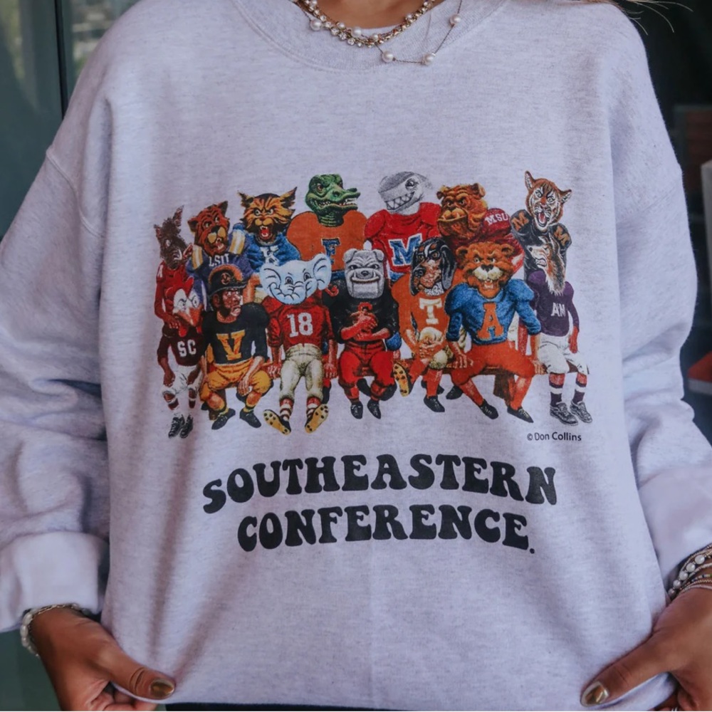 Charlie Southern SEC family crewneck sweatshirt L